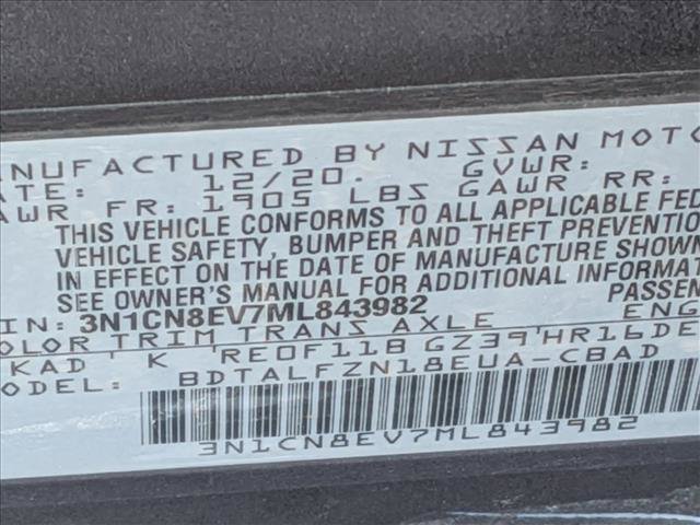Used 2021 Nissan Versa SV FWD image 22