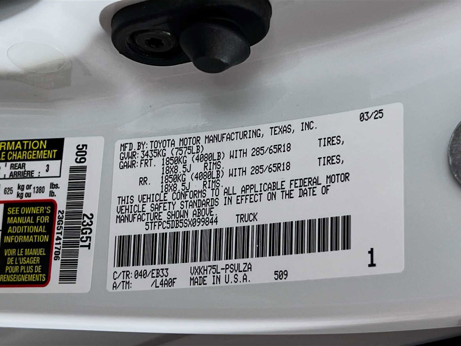 Used 2025 Toyota Tundra TRD Pro image 33