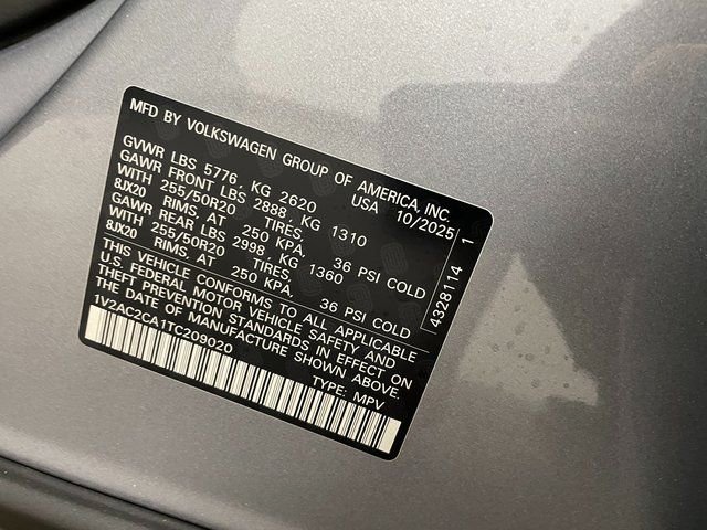 New 2026 Volkswagen Atlas Cross Sport SEL R-Line image 27