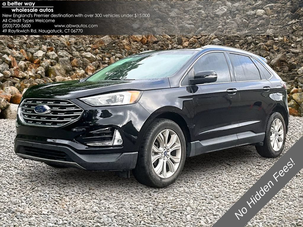 Used 2020 Ford Edge Titanium w/ Cargo Accessory Package FWD image 1