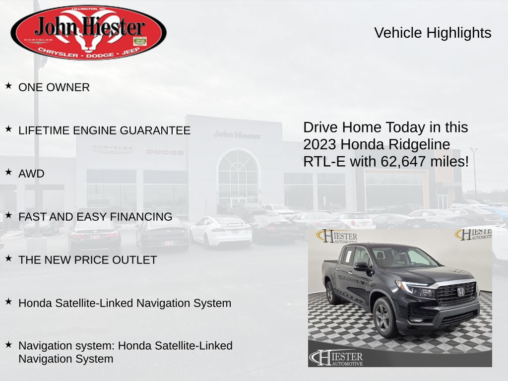 Used 2023 Honda Ridgeline RTL-E image 5