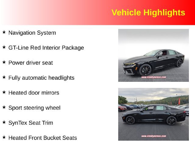 New 2026 Kia K5 GT-Line FWD image 3
