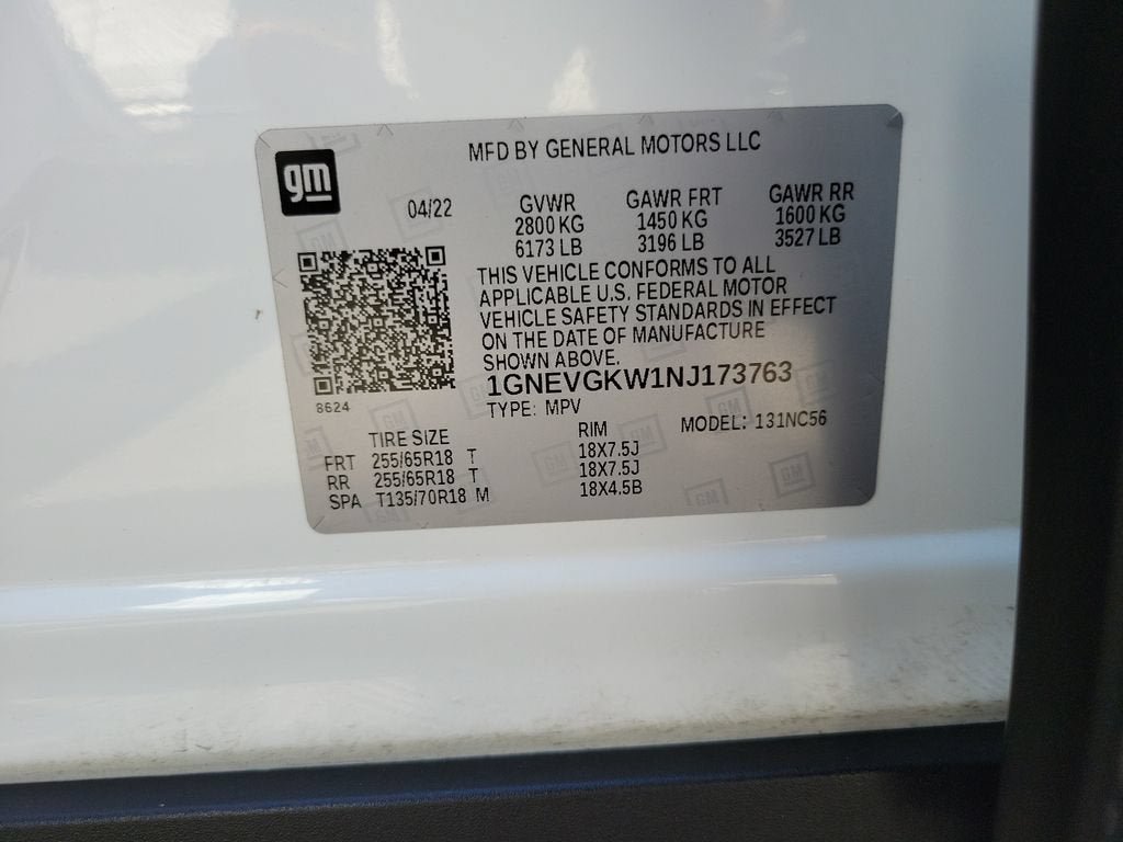 Used 2022 Chevrolet Traverse LT AWD/4WD image 34