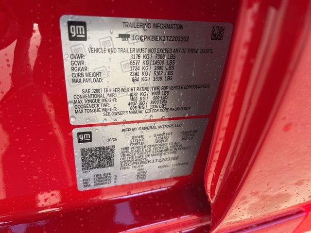 New 2026 Chevrolet Silverado 1500 Custom w/ Turbomax Blackout Package image 35