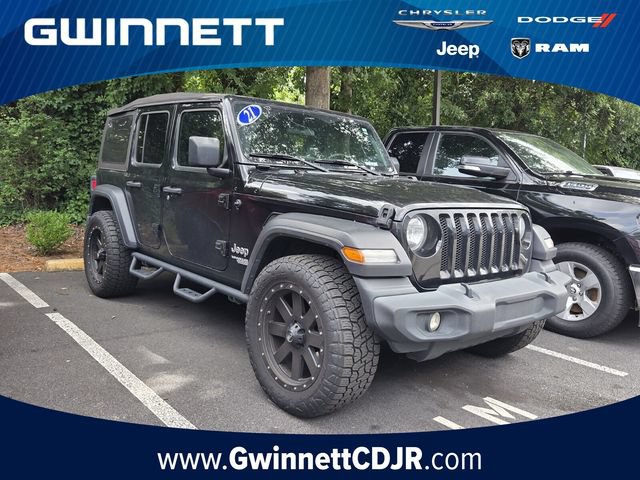 Used 2021 Jeep Wrangler Unlimited Sport AWD/4WD video 1
