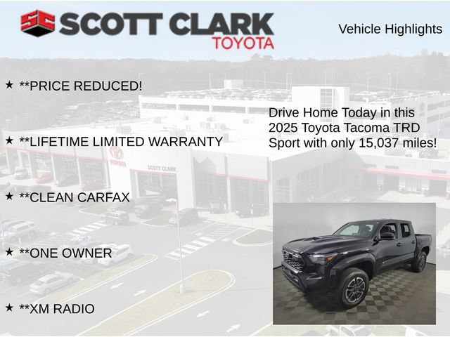 Used 2025 Toyota Tacoma TRD Sport RWD image 12