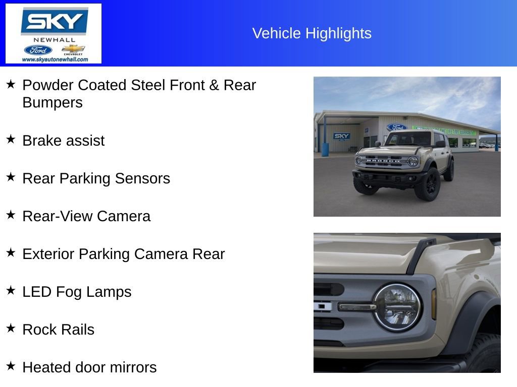 New 2025 Ford Bronco Big Bend w/ Black Diamond Package image 26