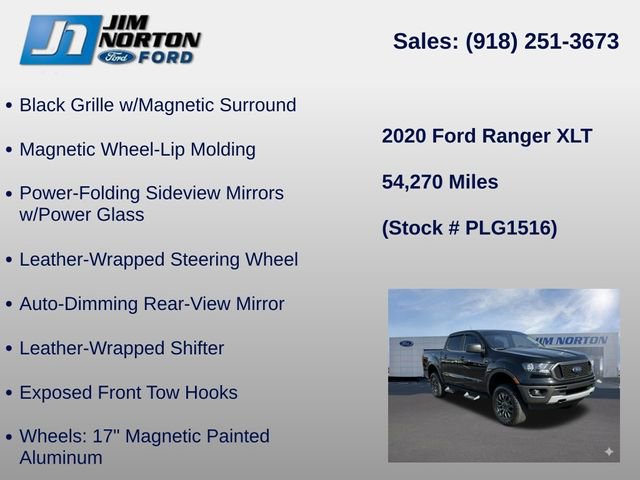 Used 2020 Ford Ranger XLT w/ Equipment Group 301A Mid image 31