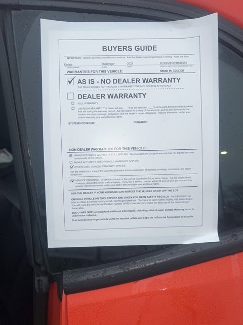 Used 2023 Dodge Challenger R/T w/ Plus Package image 14