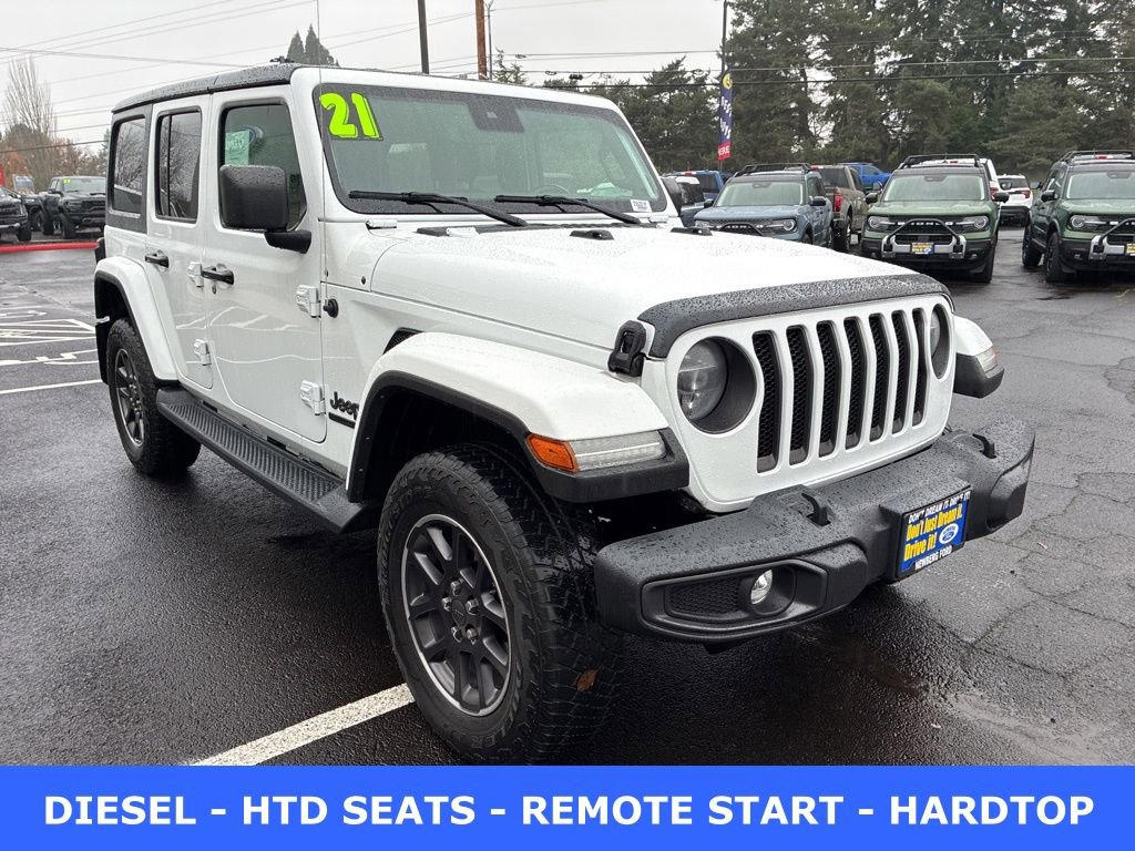 Used 2021 Jeep Wrangler Unlimited Sport image 1