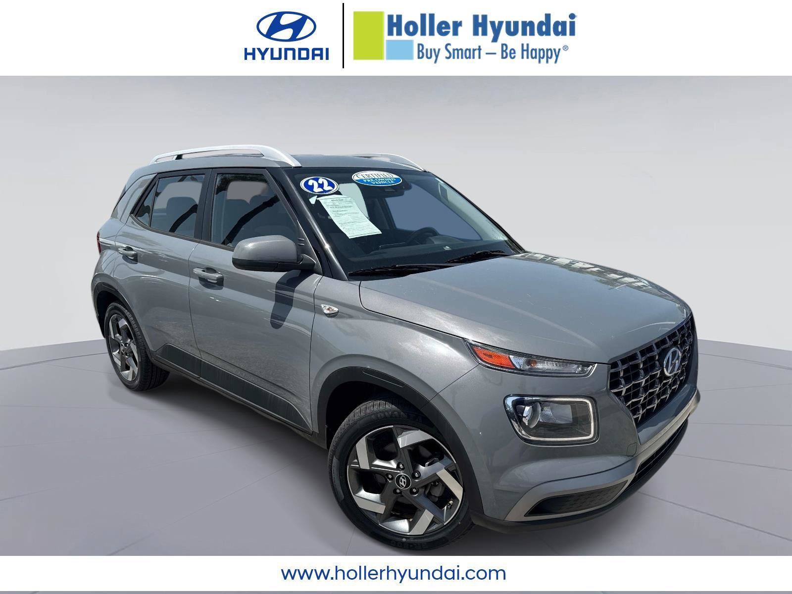 Certified 2022 Hyundai Venue SEL FWD image 1