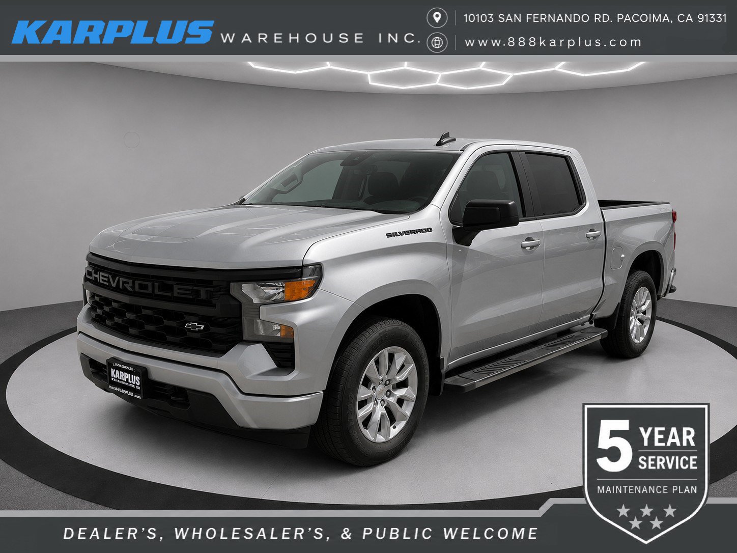 Used 2024 Chevrolet Silverado 1500 Custom w/ LPO, Dark Essentials Package