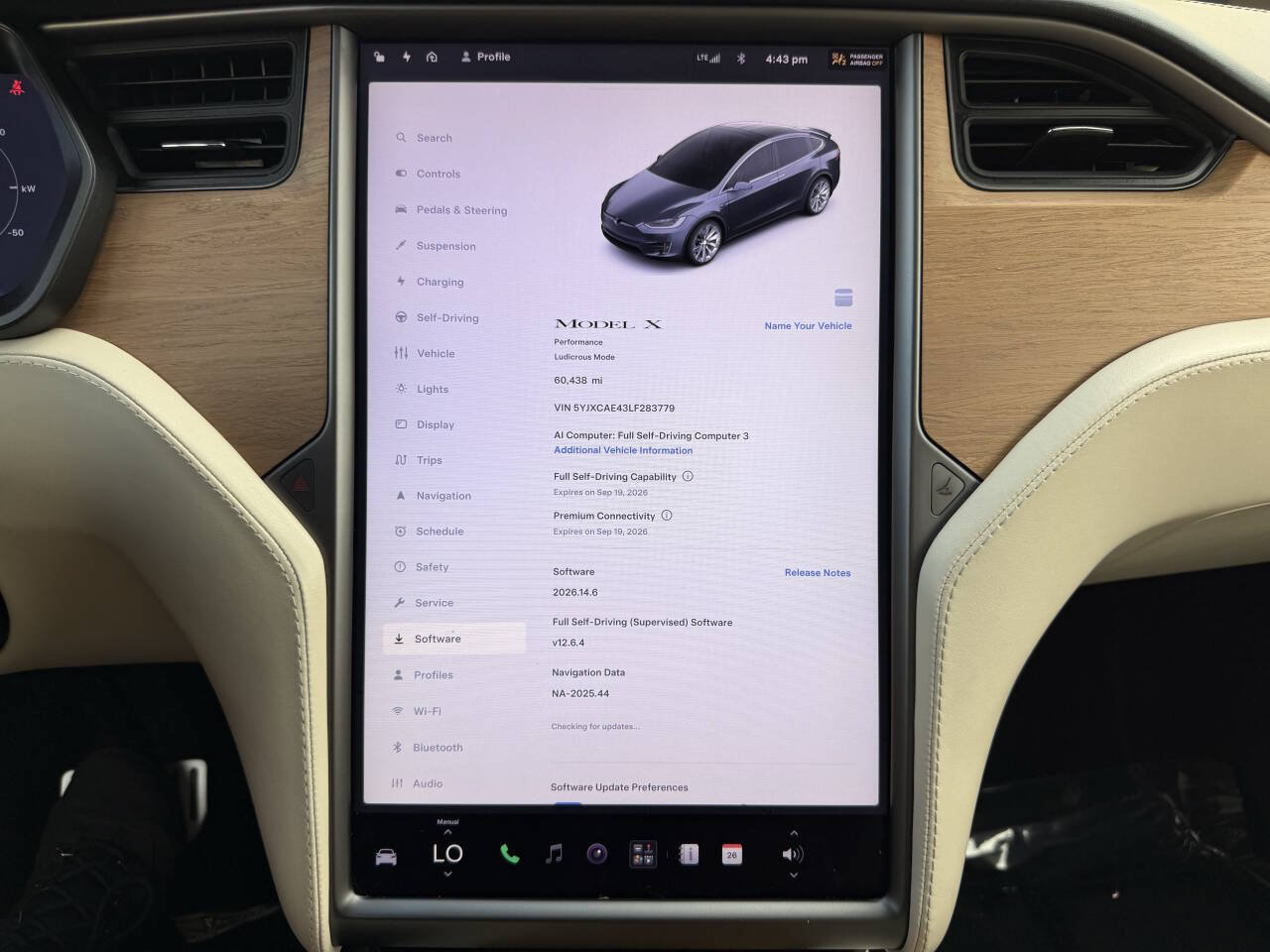 Used 2020 Tesla Model X Performance AWD/4WD image 15