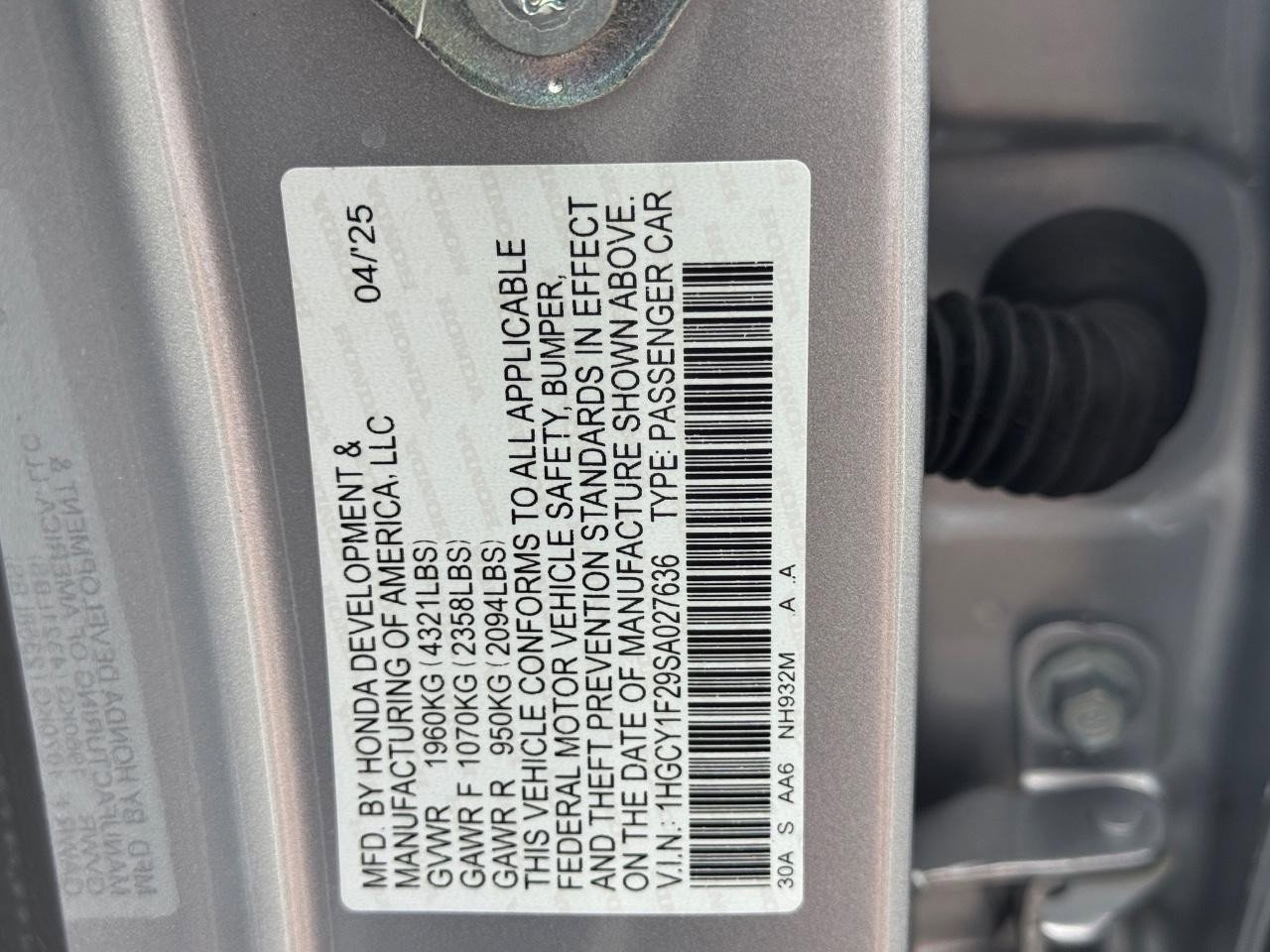 Used 2025 Honda Accord LX image 26