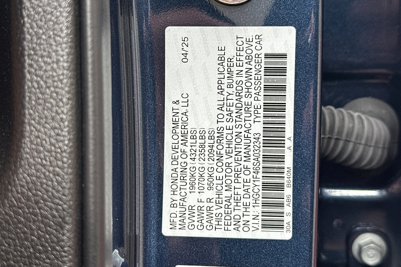 Used 2025 Honda Accord SE image 36
