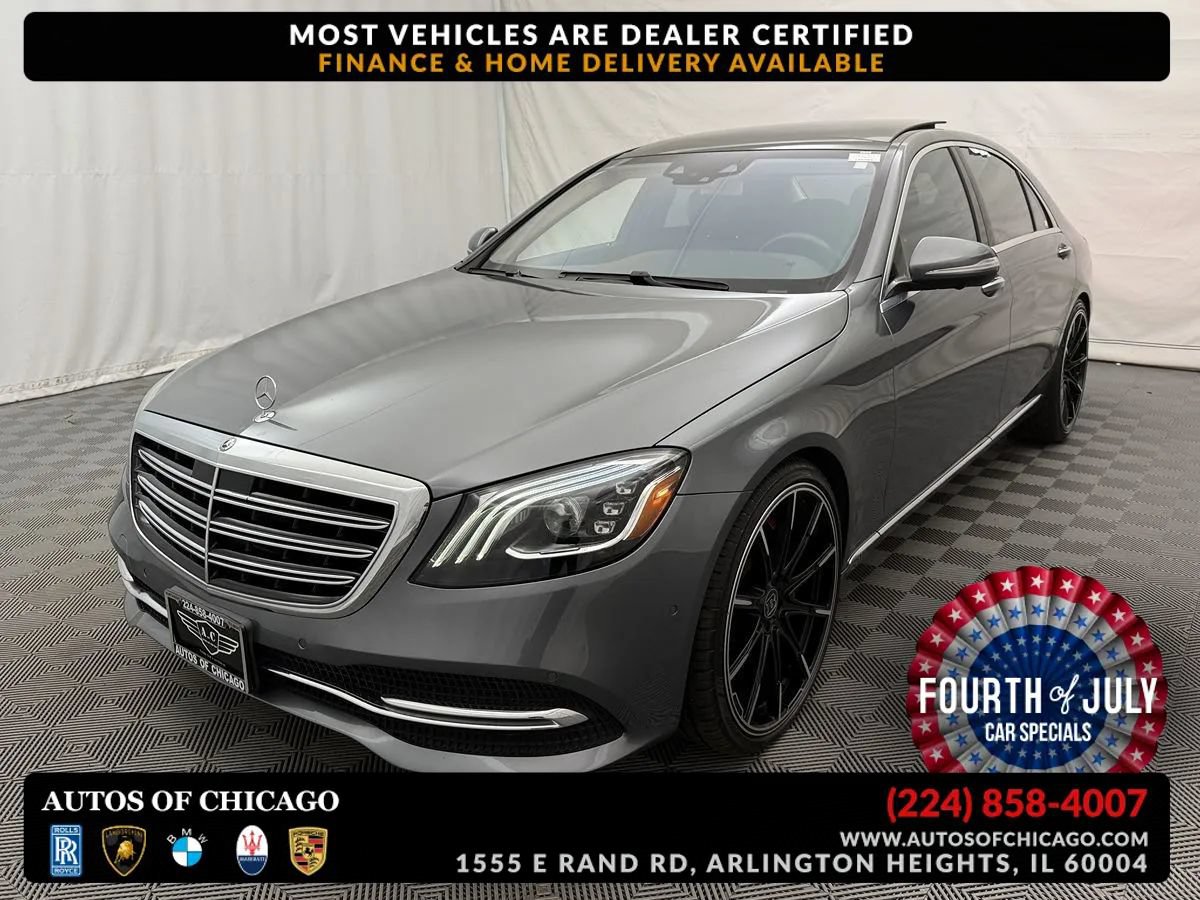Used 2018 Mercedes-Benz S 560 4MATIC Sedan image 1