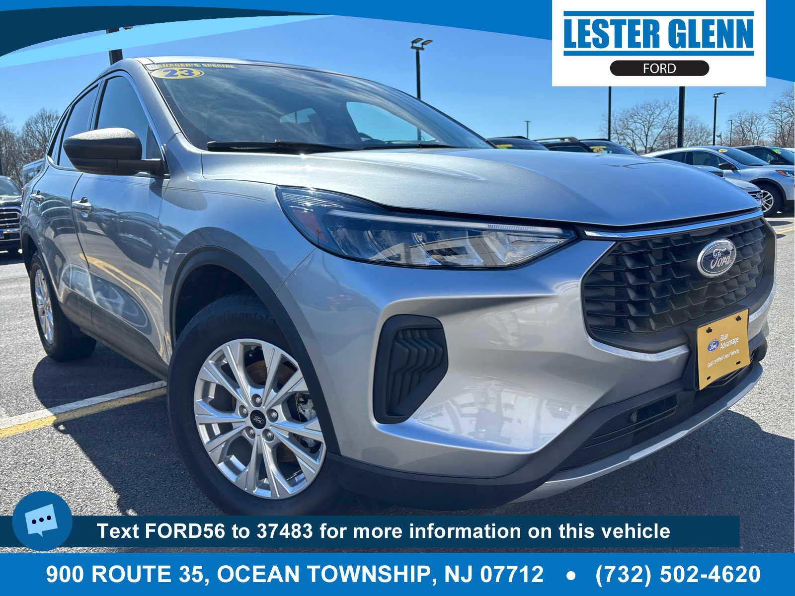 Certified 2023 Ford Escape Active