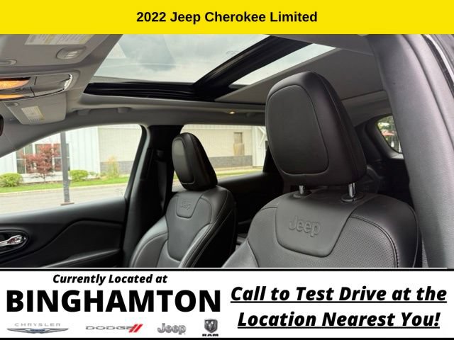 Used 2022 Jeep Cherokee Limited w/ Elite Package AWD/4WD image 10
