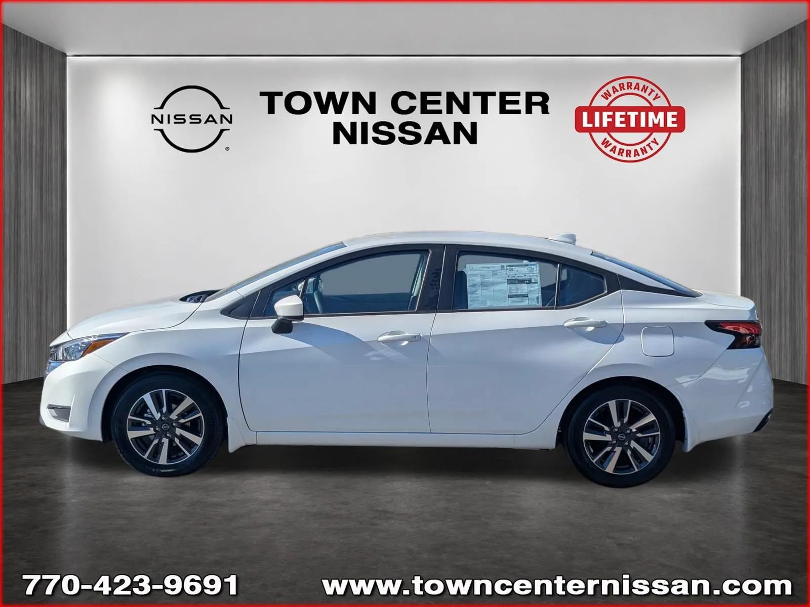 New 2025 Nissan Versa SV w/ Trunk Package FWD image 5