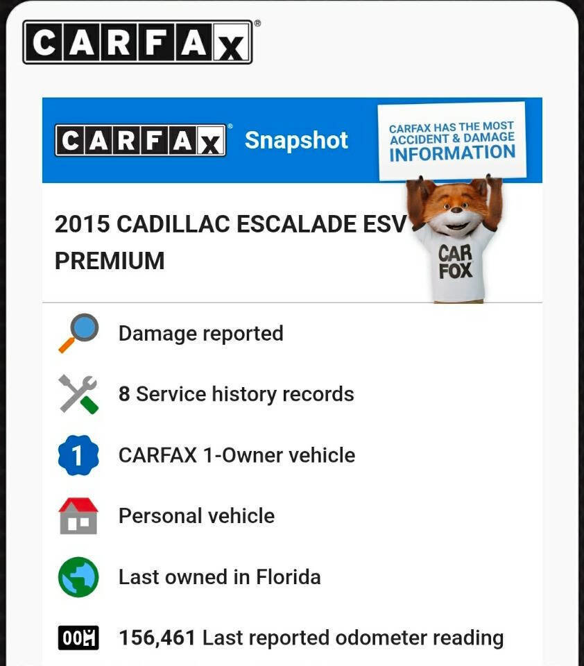 Used 2015 Cadillac Escalade ESV Premium image 2