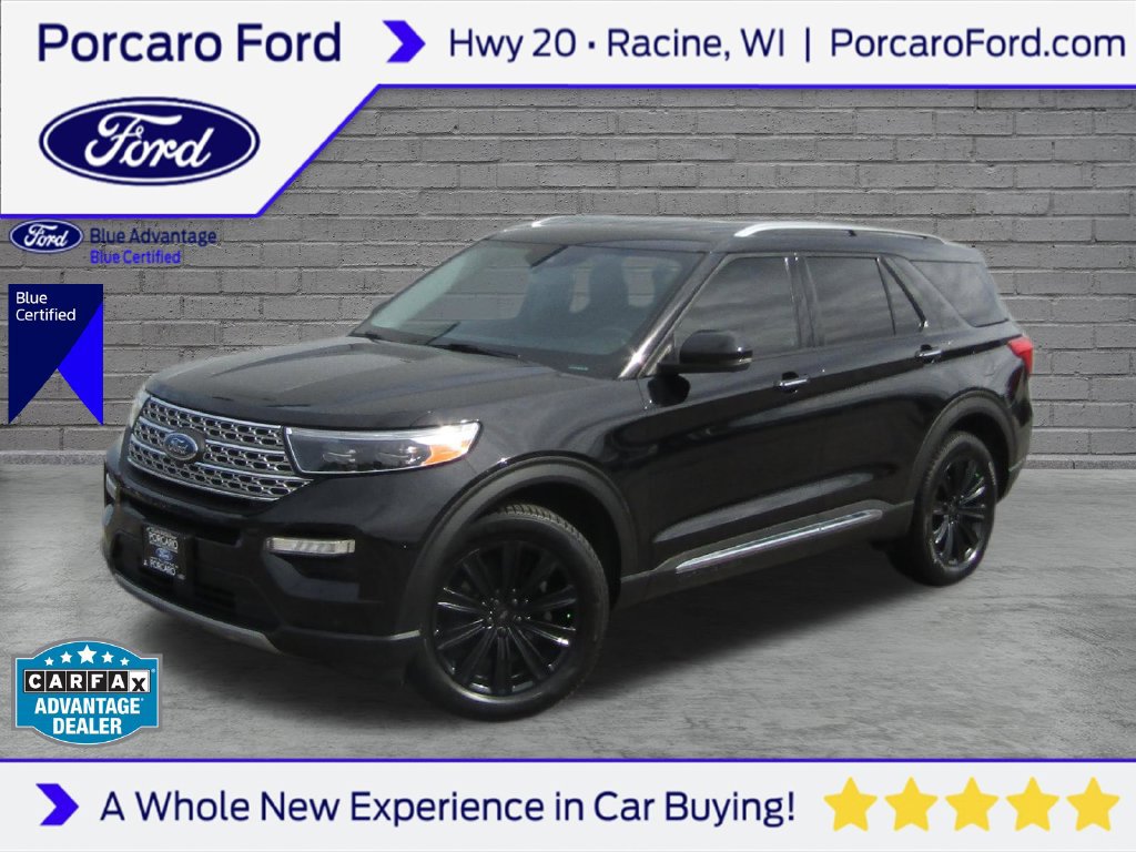 Certified 2021 Ford Explorer Limited w/ Equipment Group 301A