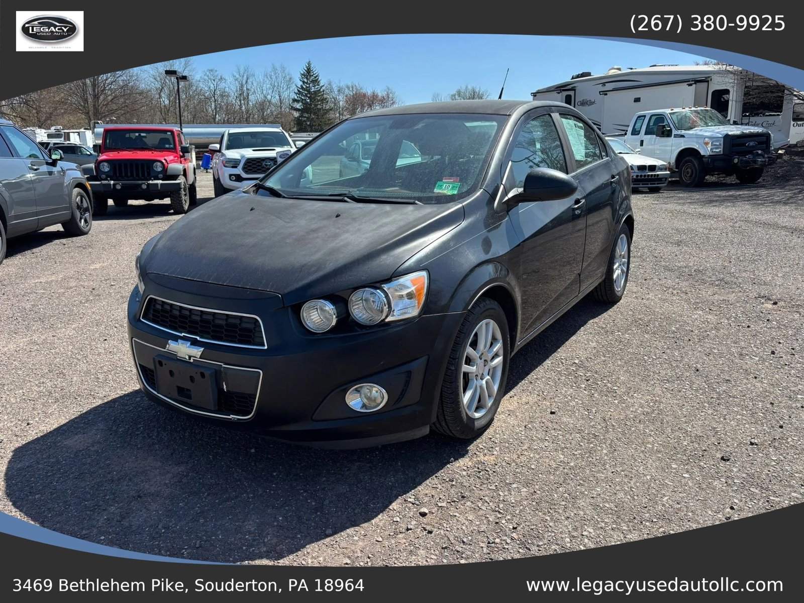 Used 2013 Chevrolet Sonic LT w/ Wheels and Fog Lamp Package image 1