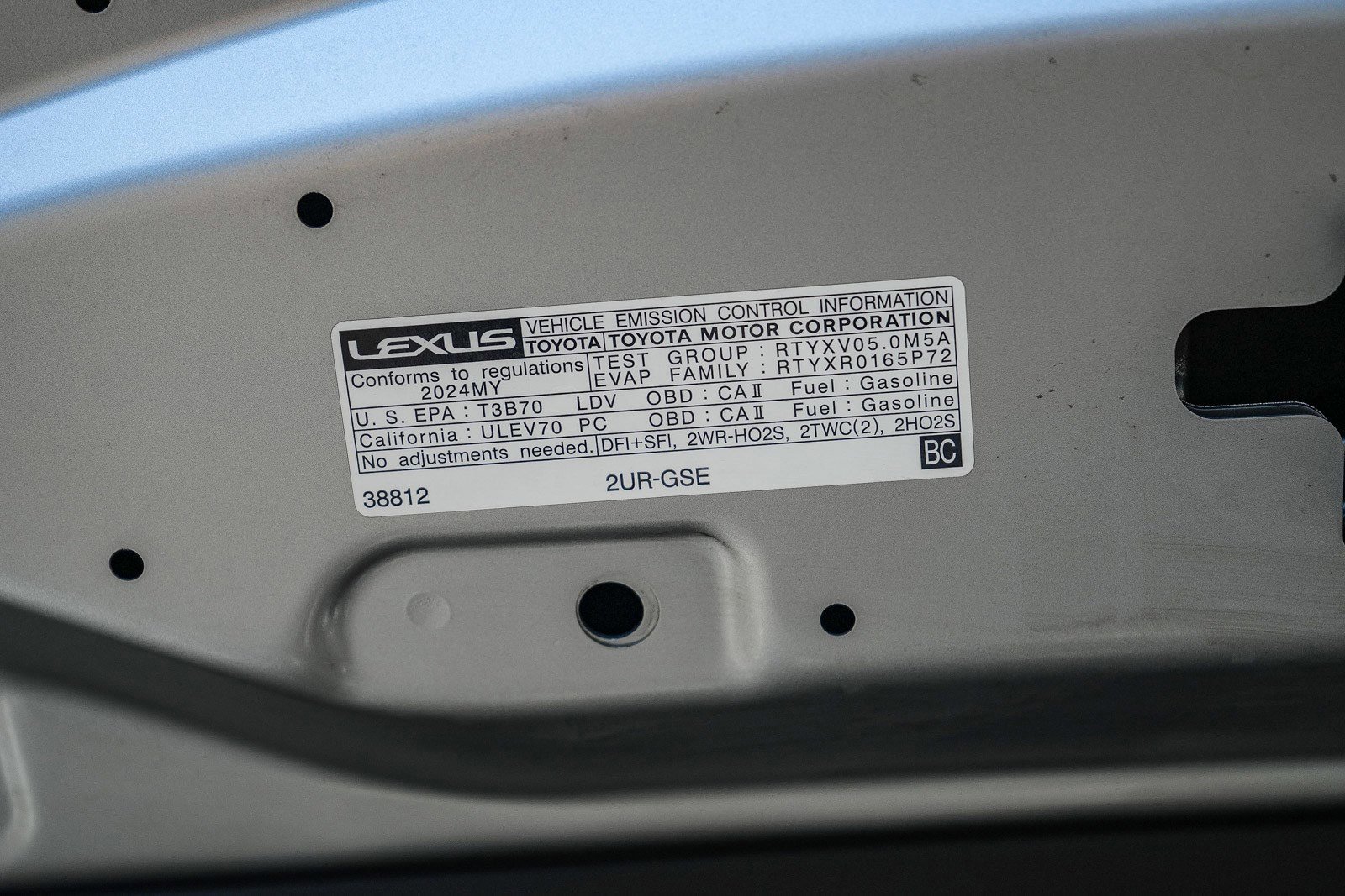 Used 2024 Lexus IS 500 RWD image 30