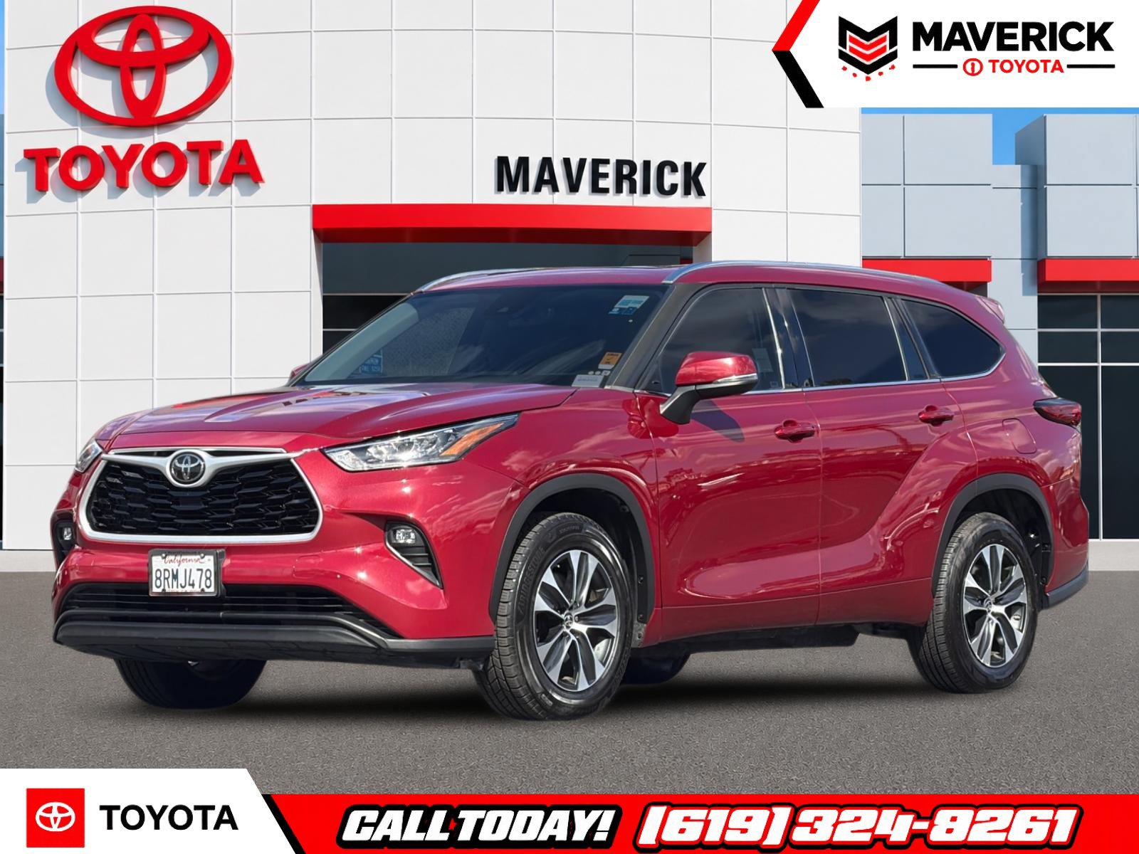 Used 2020 Toyota Highlander XLE FWD image 1