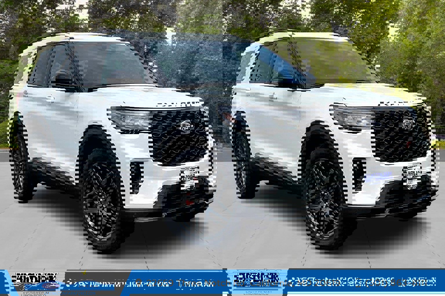 New 2025 Ford Explorer ST