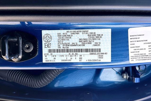 Used 2022 Ford F150 Tremor AWD/4WD image 31