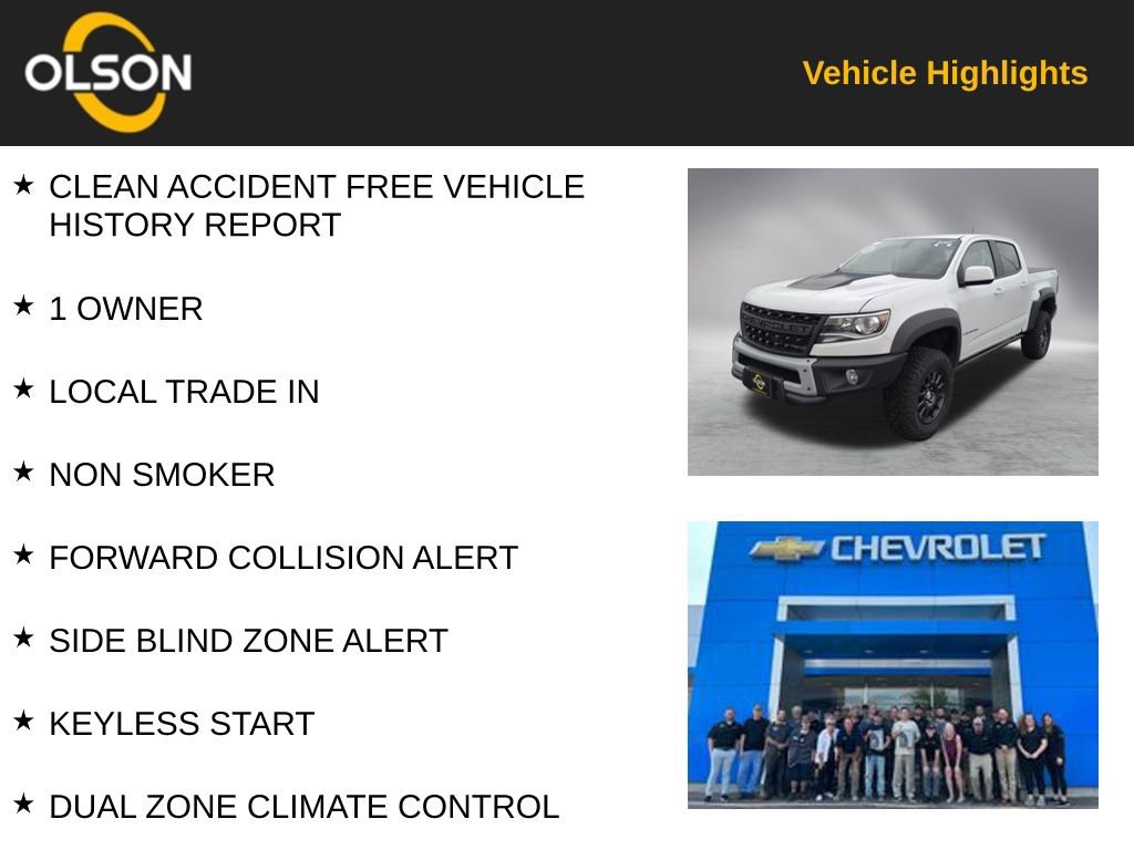 Certified 2021 Chevrolet Colorado ZR2 w/ Colorado ZR2 Bison Edition image 2