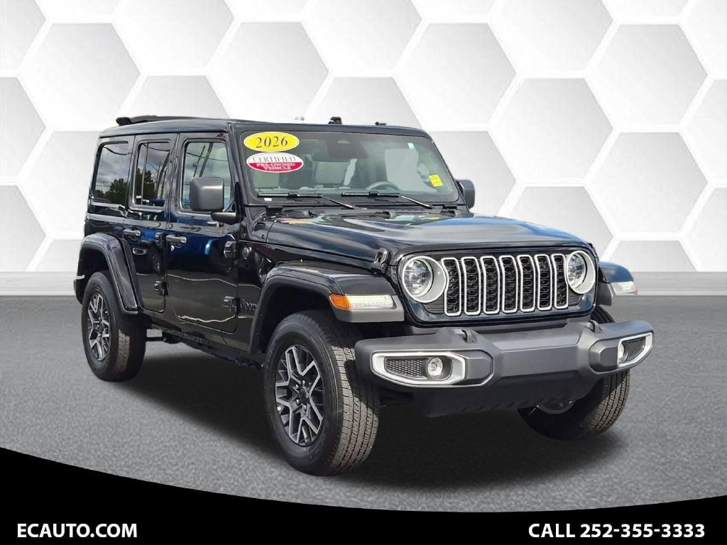Certified 2026 Jeep Wrangler Unlimited Sahara