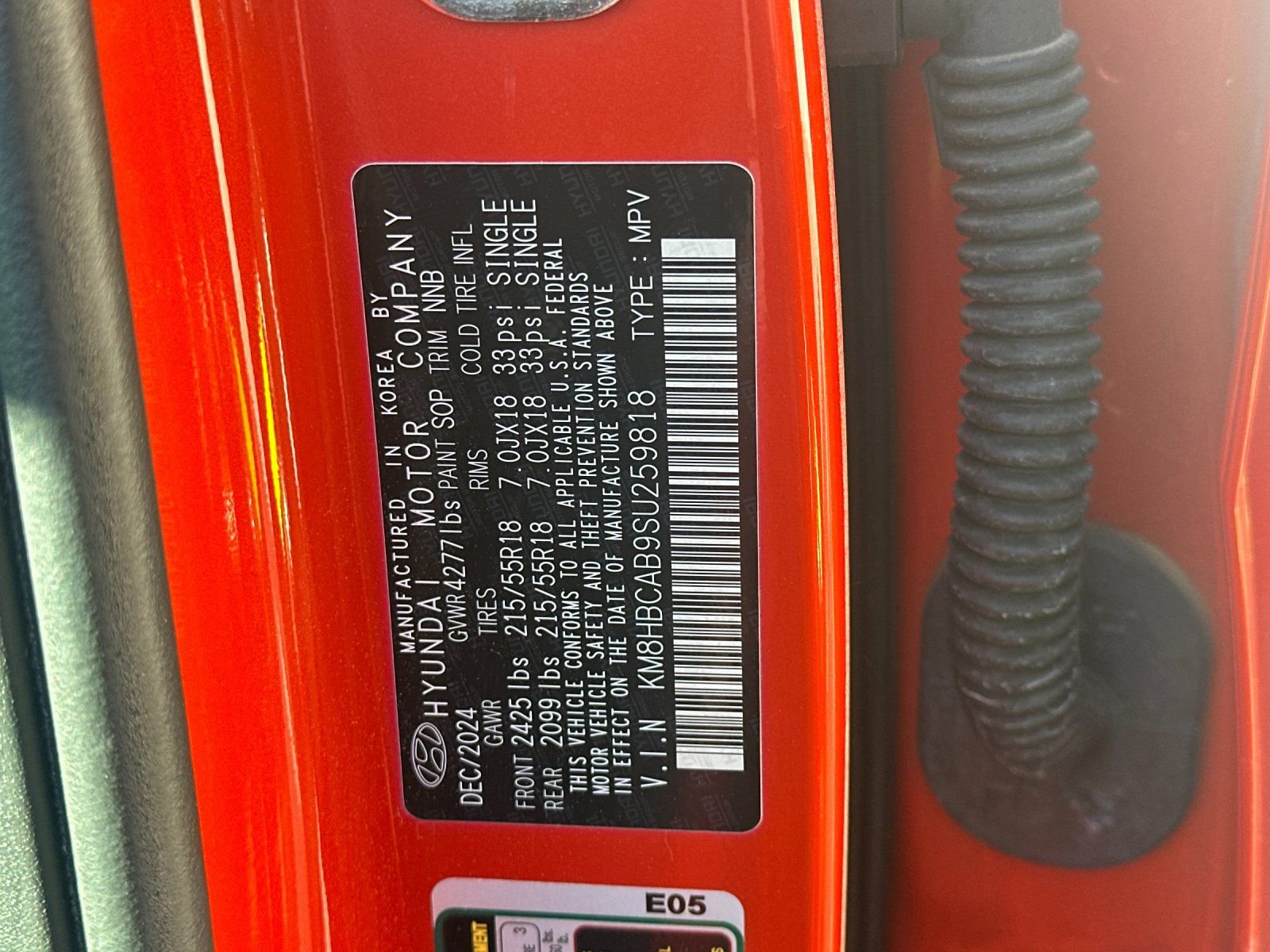 Certified 2025 Hyundai Kona SEL image 33