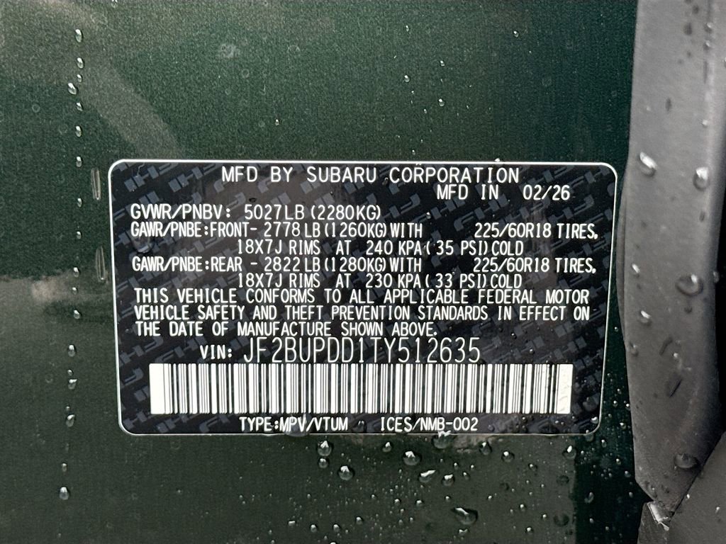 New 2026 Subaru Outback Limited image 31