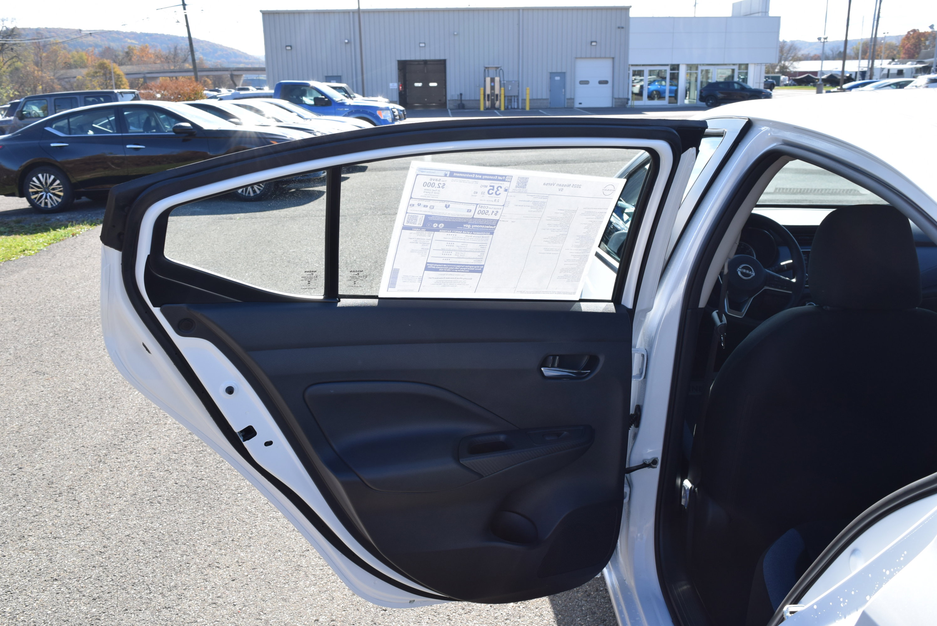 New 2025 Nissan Versa SV w/ Trunk Package image 10