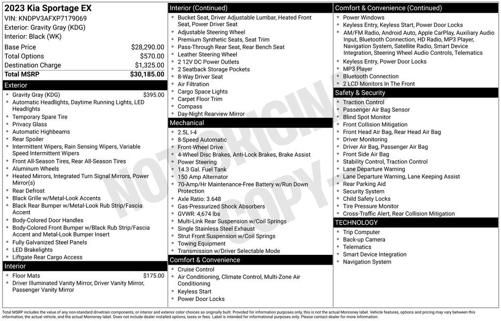 Used 2023 Kia Sportage EX image 29