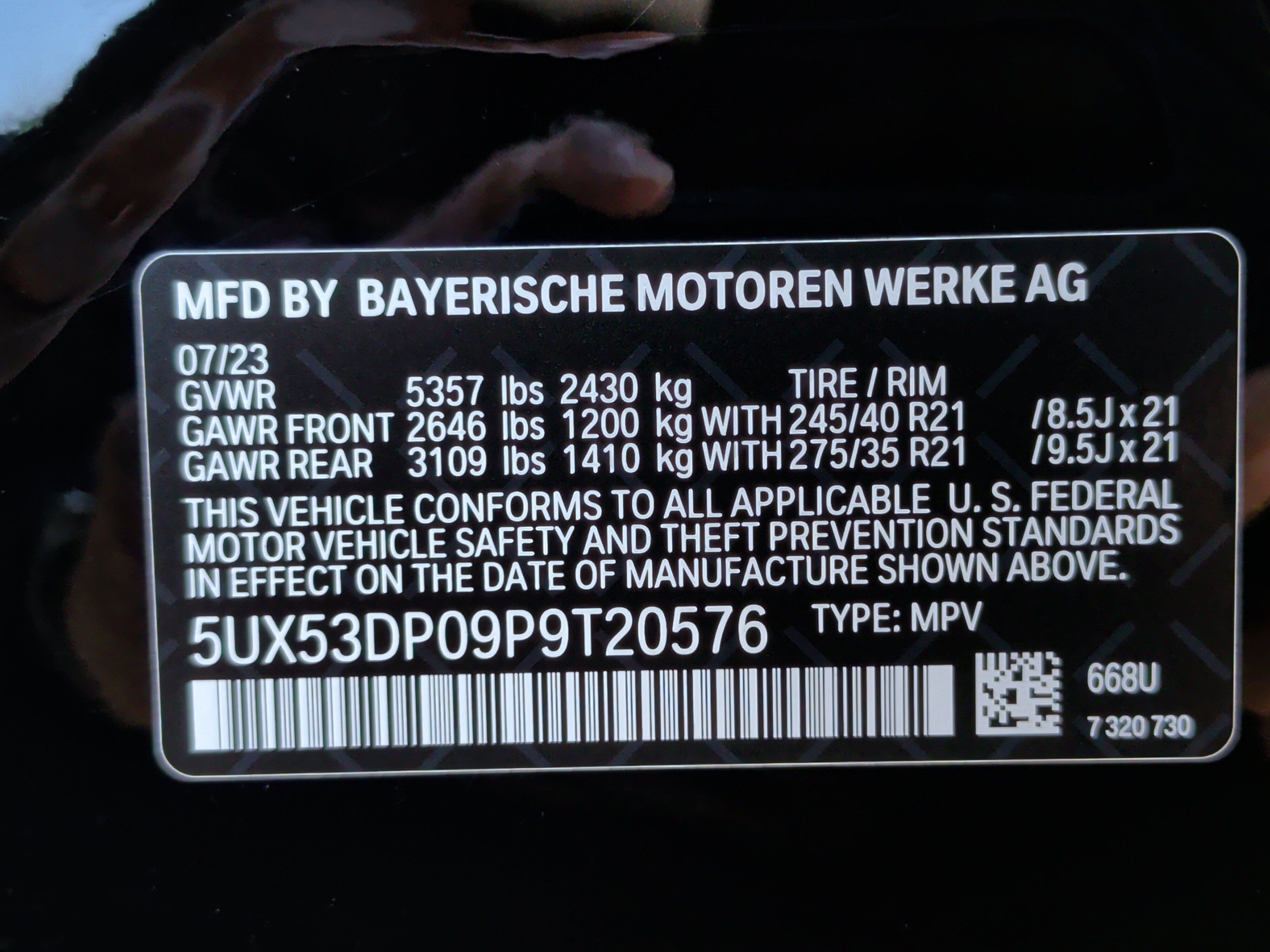 Certified 2023 BMW X3 xDrive30i w/ Premium Package image 42