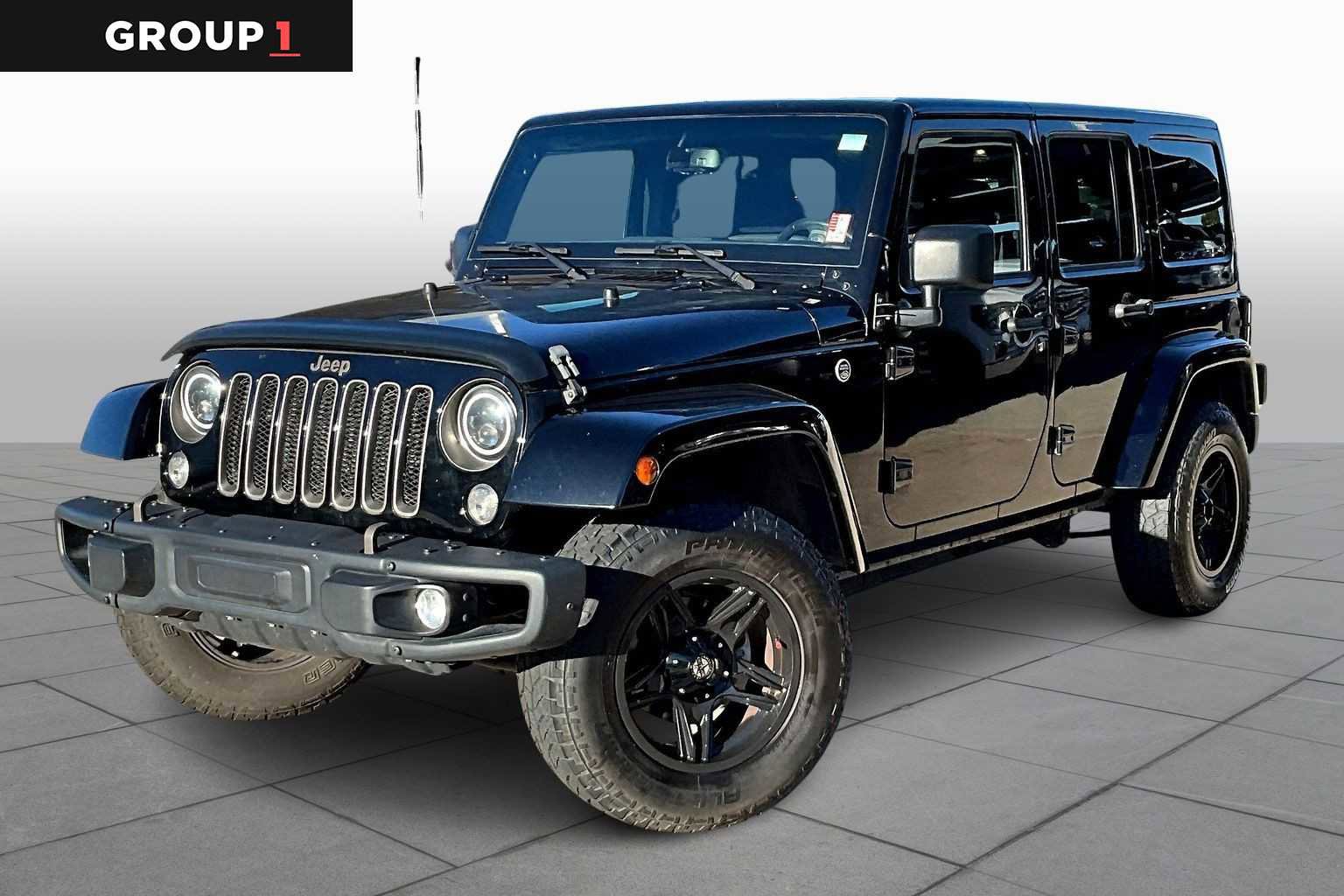 Certified 2018 Jeep Wrangler Unlimited Sport