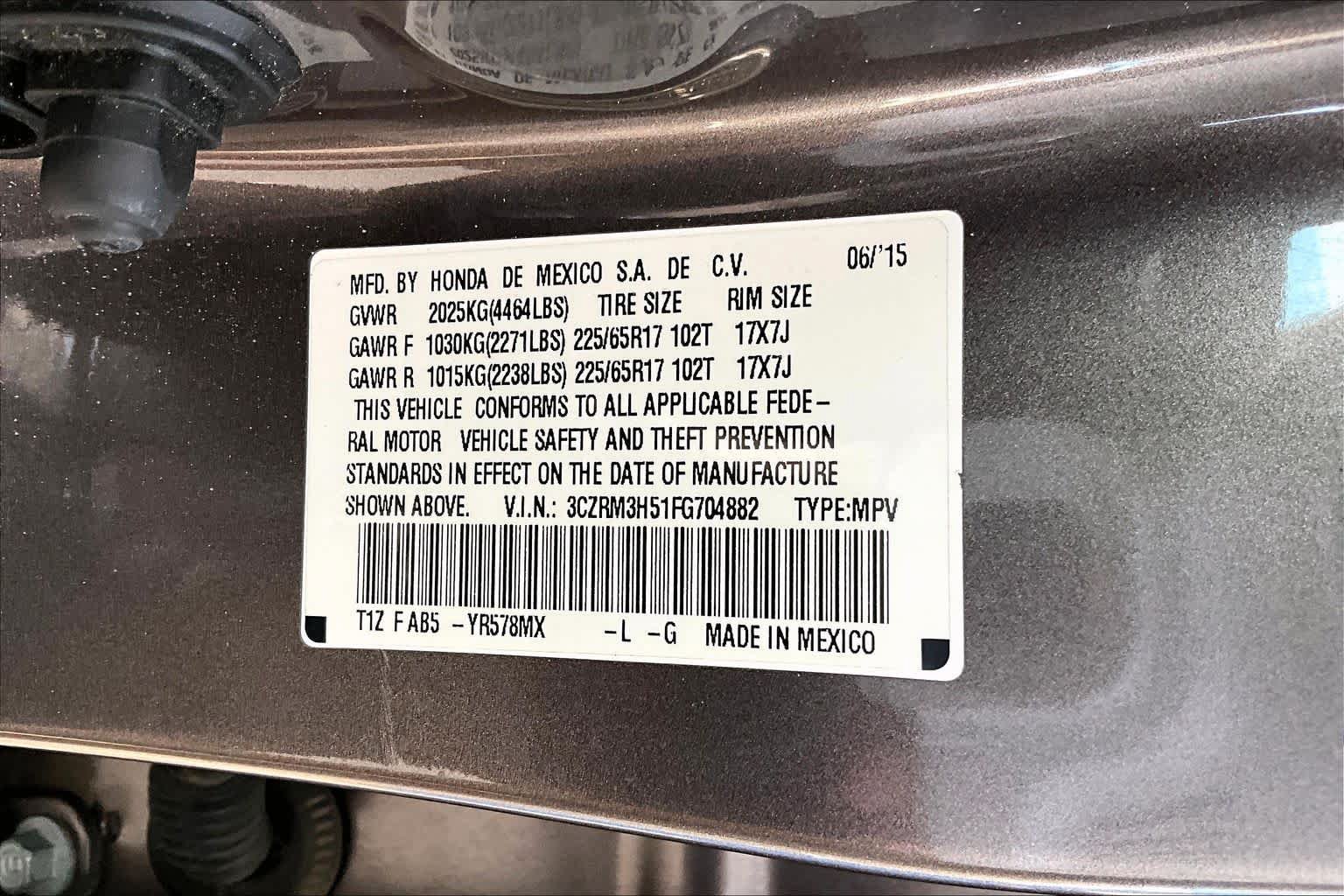 Used 2015 Honda CR-V EX image 34