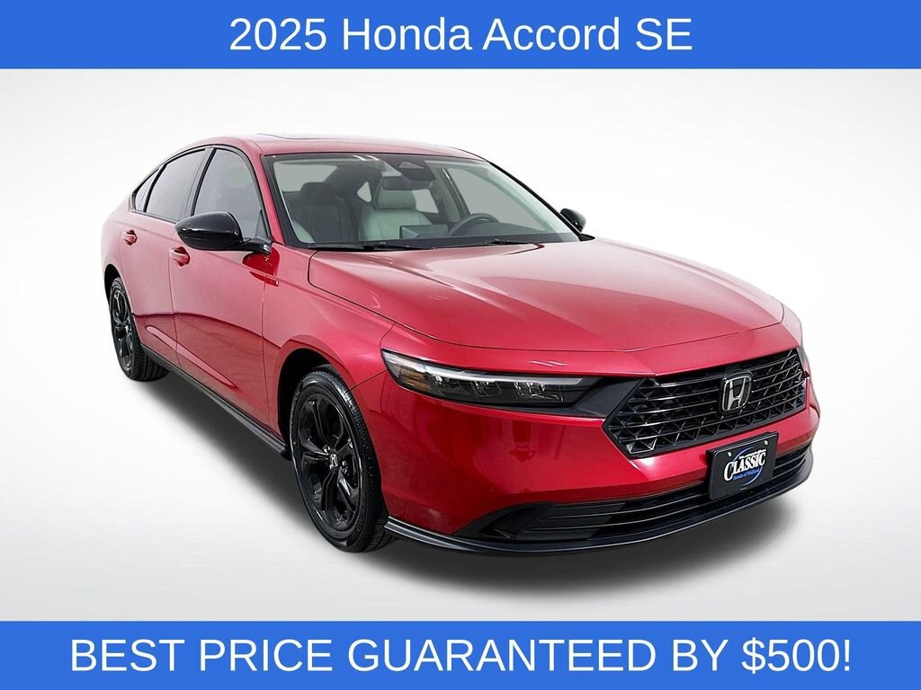 New 2025 Honda Accord SE