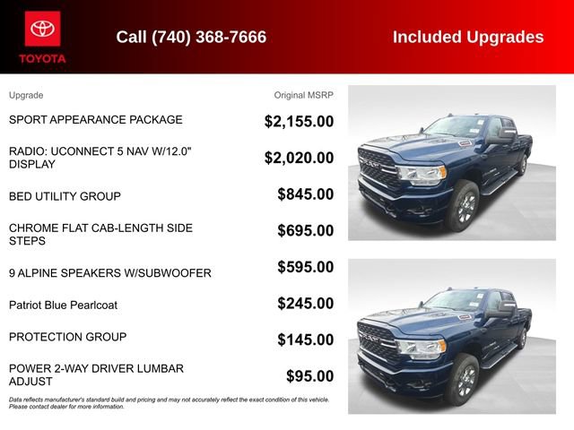 Used 2024 RAM 2500 Big Horn w/ Sport Appearance Package image 5