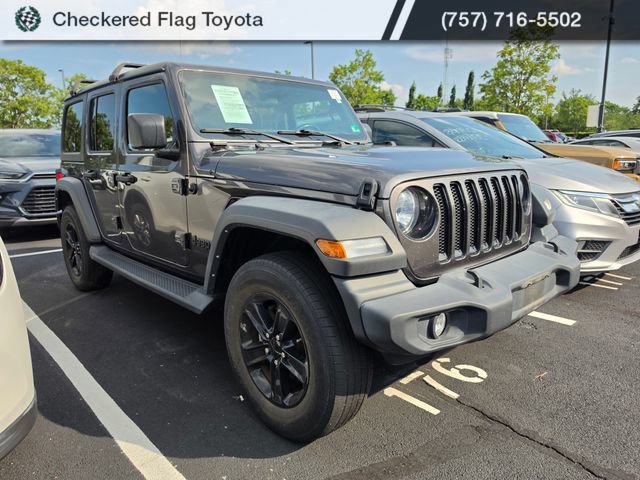 Used 2021 Jeep Wrangler Unlimited Sport AWD/4WD image 3