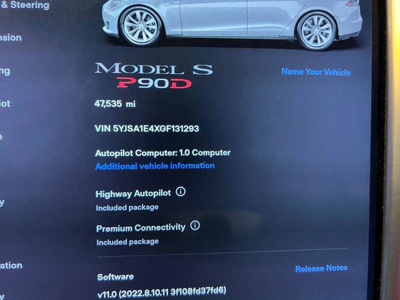 Used 2016 Tesla Model S P90D AWD/4WD image 25