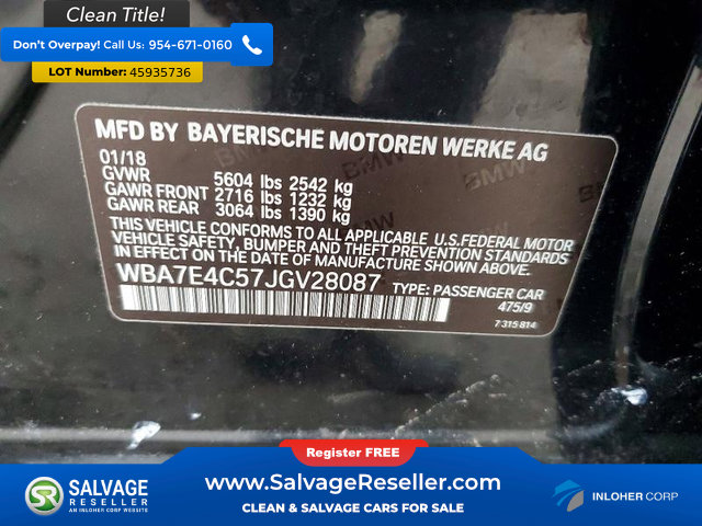 Used 2018 BMW 740i xDrive image 16