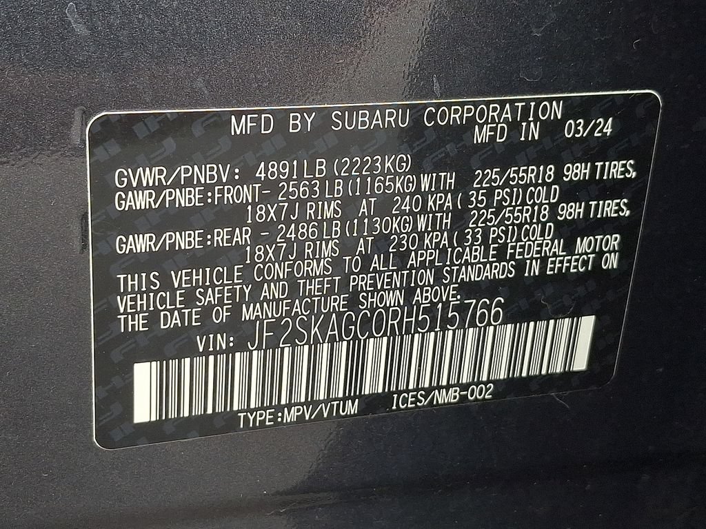 Used 2024 Subaru Forester Sport AWD/4WD image 28
