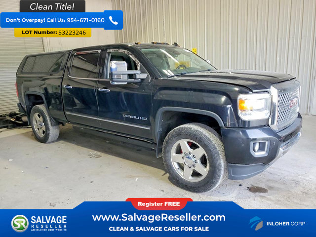 Used 2015 GMC Sierra 2500 Denali w/ Duramax Plus Package AWD/4WD image 5