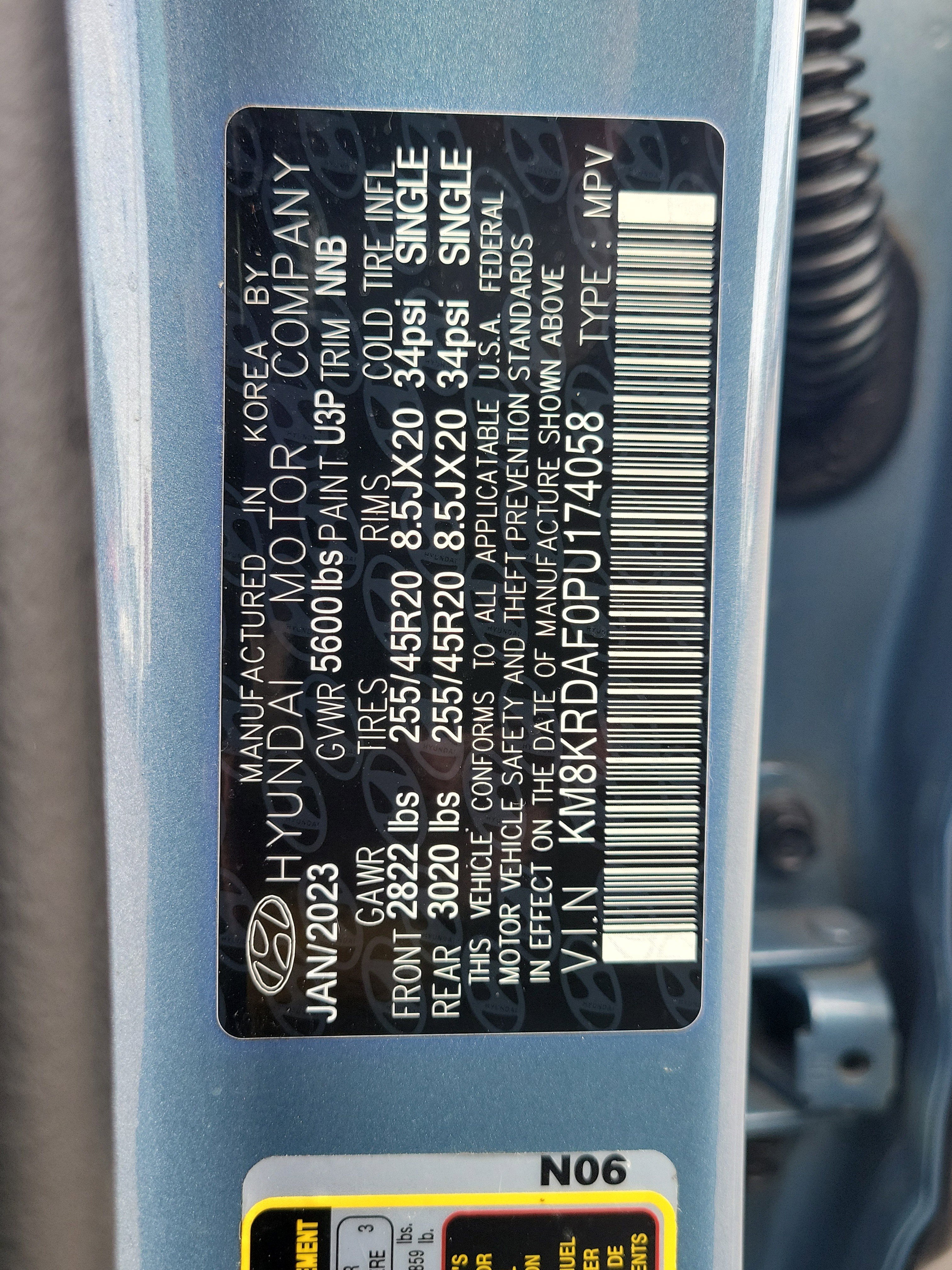 Certified 2023 Hyundai Ioniq 5 Limited w/ Cargo Package image 37