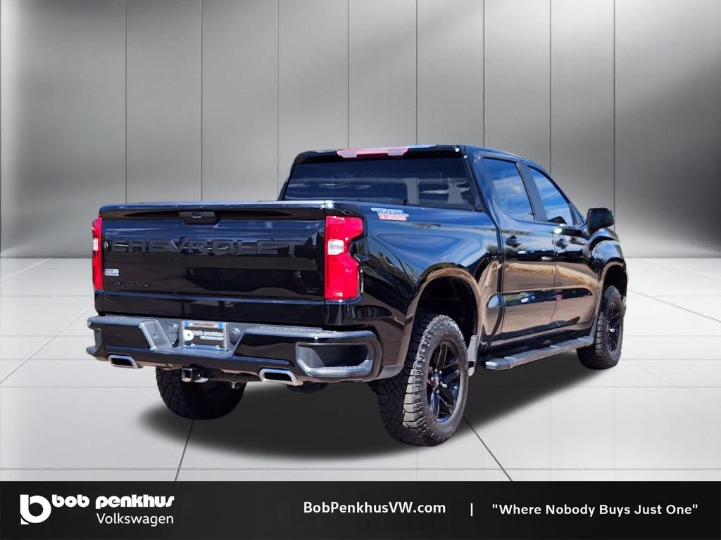 Used 2021 Chevrolet Silverado 1500 LT Trail Boss w/ LPO, Dark Essentials Package AWD/4WD image 25