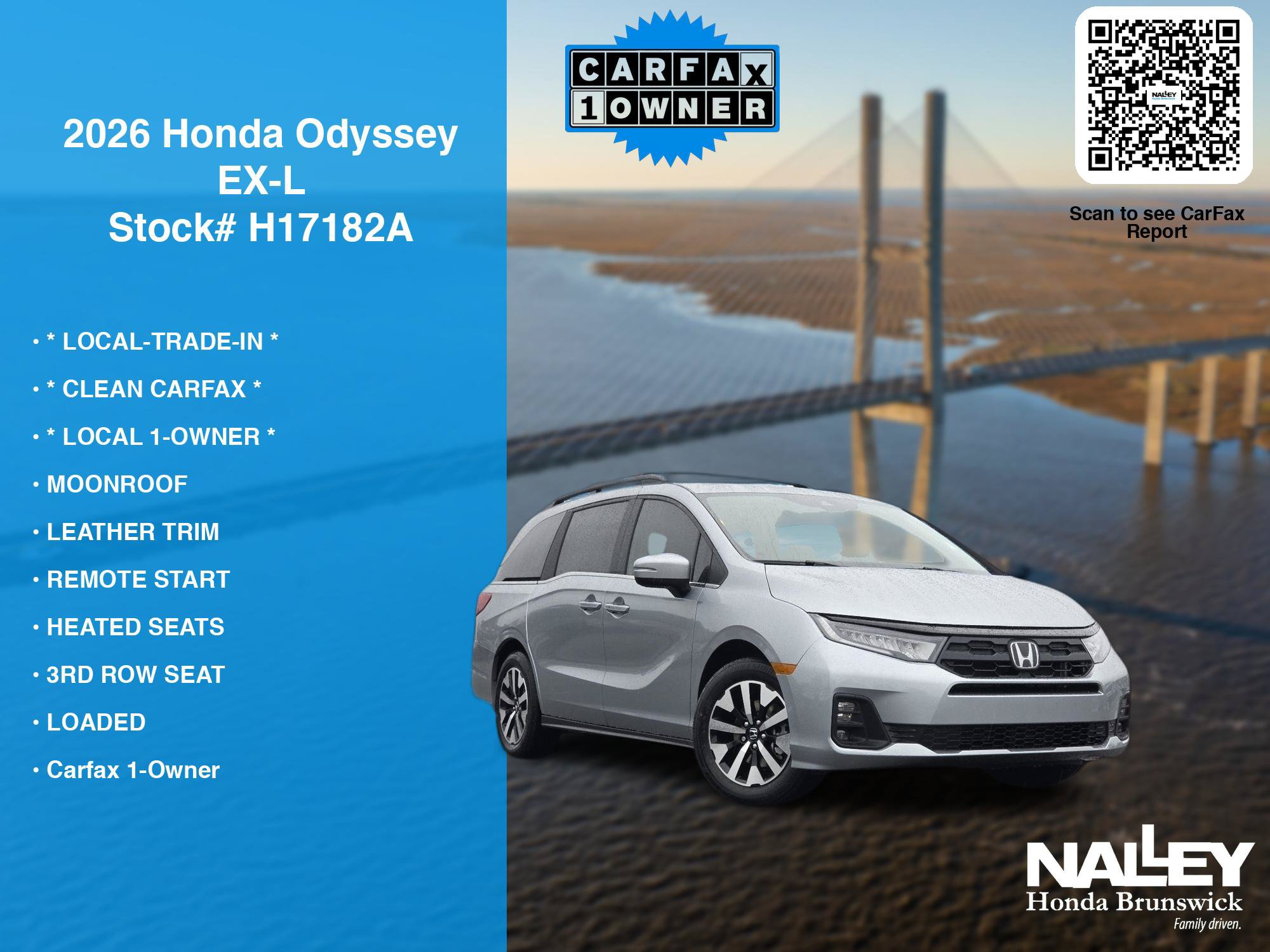Certified 2026 Honda Odyssey EX-L image 7