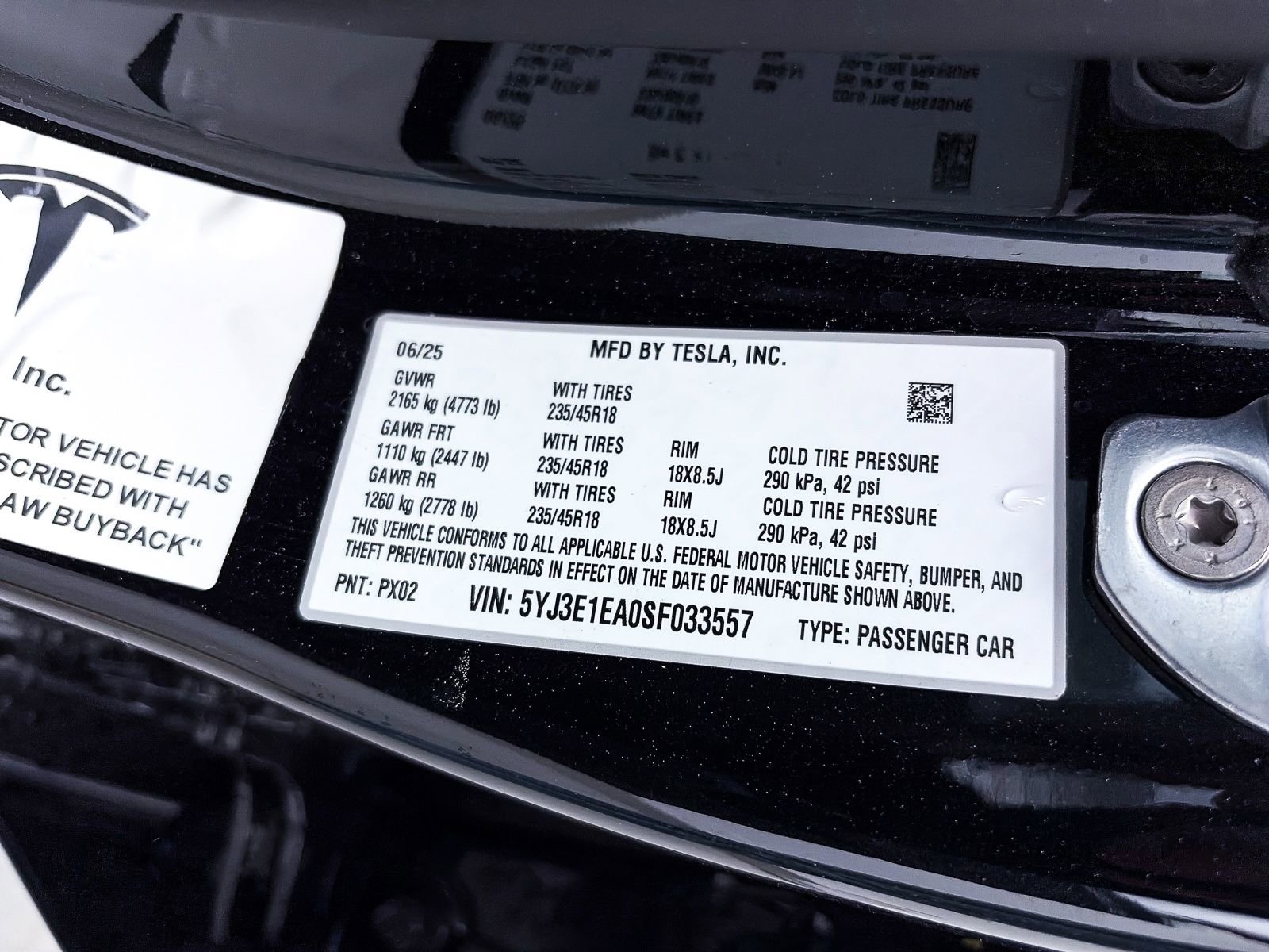 Used 2025 Tesla Model 3 Long Range image 33